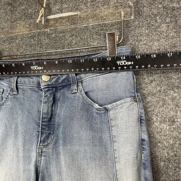 NYDJ Jeans Womens 6 Blue Legging Light Wash Cotton Stretch Blend Mid Rise Denim - Picture 6 of 16